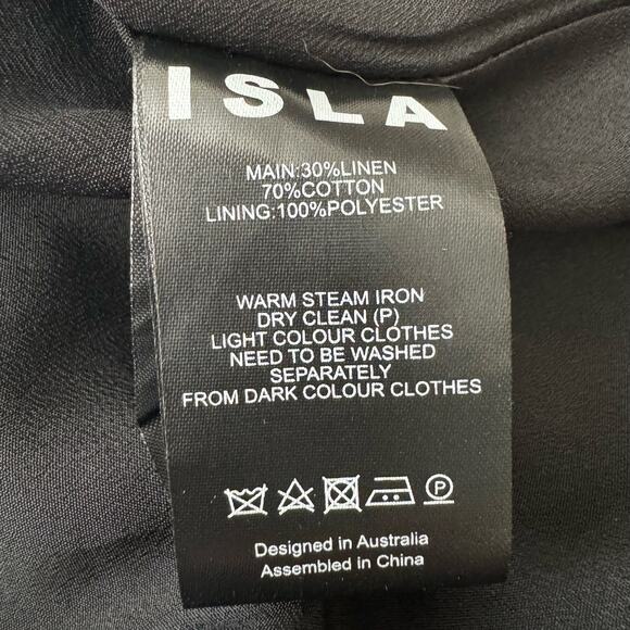 Free People ISLA Caught Out Draped Dress Black Dress Size S NWT - Picture 14 of 14